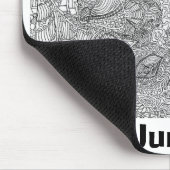 Untersetzer der Träume Mousepad von MindJunket.com (Ecke)