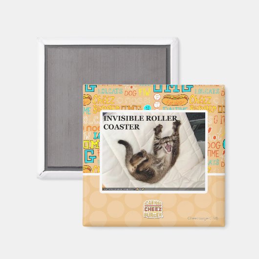 Untersetzer der unsichtbaren Rolle Magnet (Vorderseite/Rückseite)