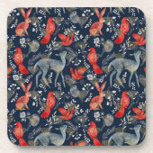 Untersetzer der Volkskunst mit Imitate Diamonds (Vorderseite)