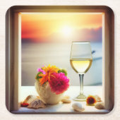 Untersetzer der Weltnaturerbe / Ionisches Meer 01 (Vorderseite)