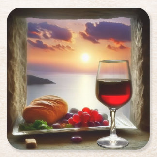 Untersetzer der Weltnaturerbe / Ionisches Meer 02