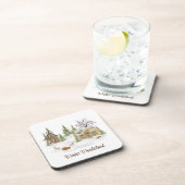 Untersetzer der Winterlandschaft (Rechte Seite)