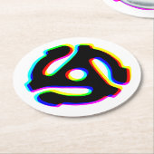 Untersetzer des 45-RPM-Aufzeichnungsadapters (Angewinkelt)