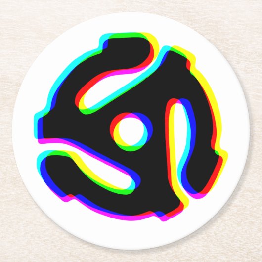 Untersetzer des 45-RPM-Aufzeichnungsadapters (Vorderseite)