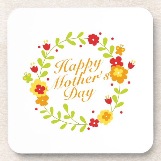 Untersetzer des Blumenkranzes (Vorderseite)