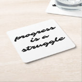 Untersetzer des Fortschrittsdokuments (angewinkelt)