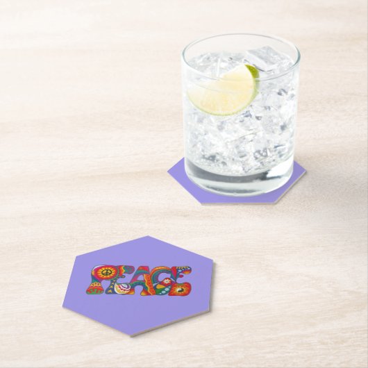 Untersetzer des Friedenspapiers (Vor Ort)