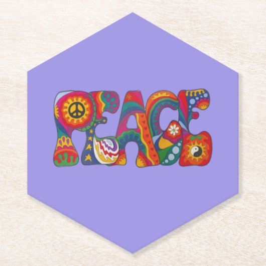 Untersetzer des Friedenspapiers (Vorderseite)
