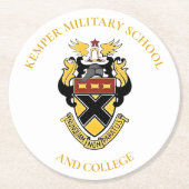 Untersetzer des Kemper Militärakademie & Uni Board (Vorderseite)