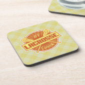 Untersetzer des Lacrosse Coach (orange) (Linke Seite)