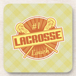 Untersetzer des Lacrosse Coach (orange)