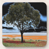 Untersetzer des Lake Beac Solo Tree (Vorderseite)