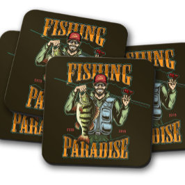 Untersetzer des Paradies | Bass Untersetzer Set