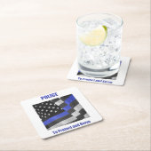 Untersetzer des Polizeipapiers (Vor Ort)