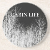 Untersetzer des Schwarz-Weiß-Waldes (Vorne)