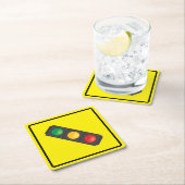 Untersetzer des Verkehrssignalpapiers (Vor Ort)