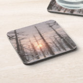 Untersetzer des Winterabends (Linke Seite)