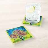 Untersetzer des Winteranflugglases (Schrägansicht)