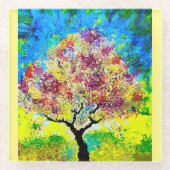 Untersetzer des Winteranflugglases (Vorderseite)