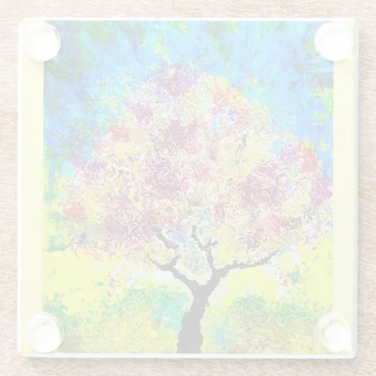 Untersetzer des Winteranflugglases (Rückseite)