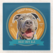 Untersetzer / Design des besten Boy-Bier-Labels (Vorderseite)