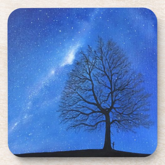 Untersetzer - "Die Himmelsverkündung" (Vorderseite)