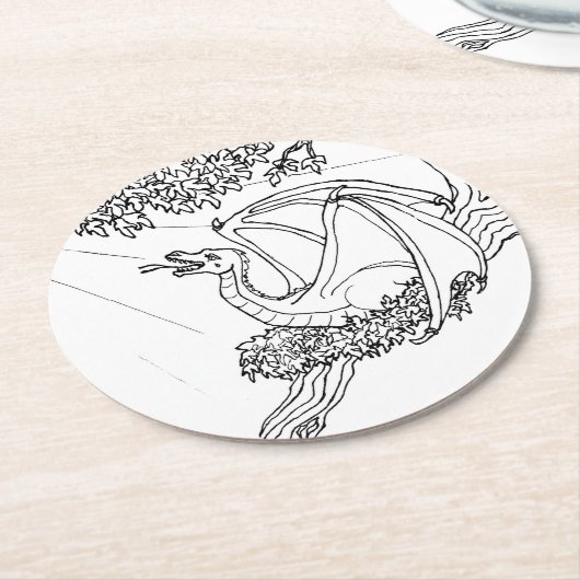Untersetzer - Drachennest (Angewinkelt)