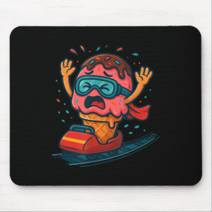 Untersetzer-Eiscreme-Kostüm für Jungen und Mädchen Mousepad