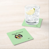 Untersetzer: Erntedank segnen Rechteckiger Pappuntersetzer (Vor Ort)