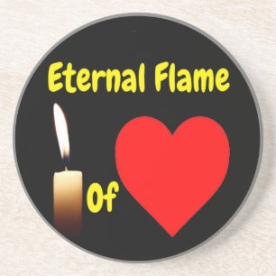 Untersetzer Ewige Flamme der Liebe