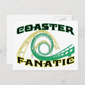 Untersetzer Fanatic Postkarte (Vorne/Hinten)