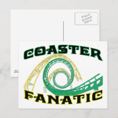 Untersetzer Fanatic Postkarte (Vorne/Hinten)