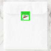 Untersetzer fanatisch runder aufkleber (Tasche)