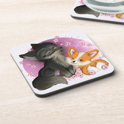 Untersetzer - Fette Cuddles (Linke Seite)