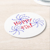 Untersetzer - Feuerwerksgrüße (Angewinkelt)