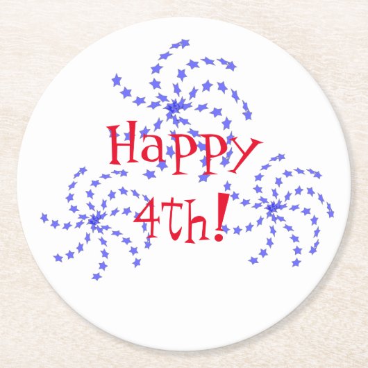 Untersetzer - Feuerwerksgrüße (Vorderseite)