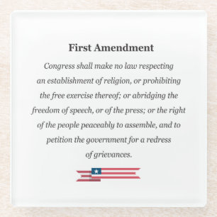 Untersetzer First Amendment USA
