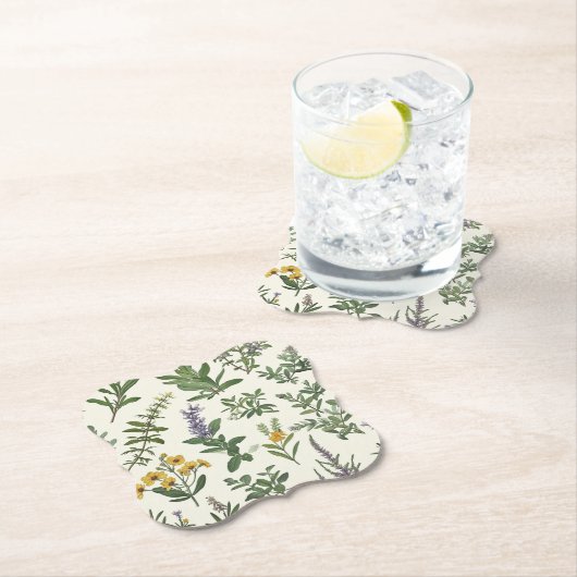 Untersetzer Floral Blossom (Vor Ort)