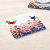 Untersetzer "Flutter & Bloom" (angewinkelt)