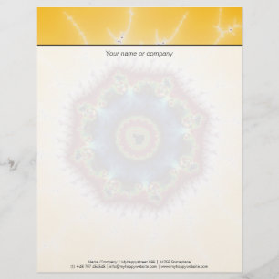 Untersetzer - Fraktal Art Briefkopf