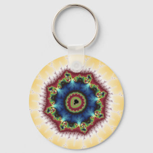 Untersetzer - Fraktal Art Schlüsselanhänger
