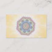 Untersetzer - Fraktal Art Visitenkarte (Rückseite)