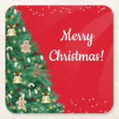 Untersetzer - Frohe Weihnachten (Vorderseite)