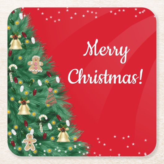 Untersetzer - Frohe Weihnachten (Vorderseite)