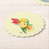 Untersetzer: Früchte der Liebe Untersetzer (angewinkelt)