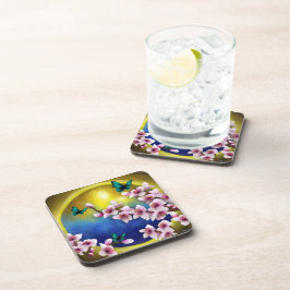 Untersetzer - Frühling im Himmel