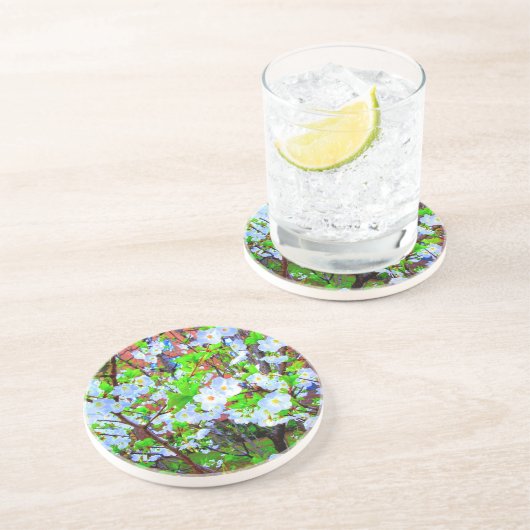 Untersetzer "Frühlingsblüten" (Seite)