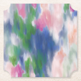 Untersetzer für abstrakte Kunstpapiere