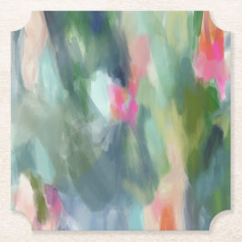 Untersetzer für abstrakte Kunstpapiere