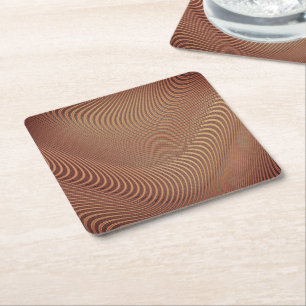 Untersetzer für abstrakte Wave Art Paper